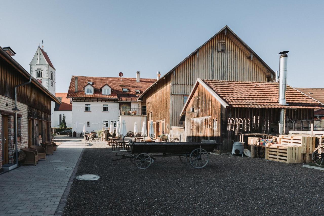 Allgäuer Genusshotel und Historischer Brauereigasthof Hirsch Leutkirch im Allgäu Exterior foto